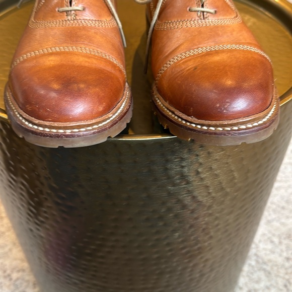 Frye – James Bal Lug Oxford Lace Up Cap Toes Shoes - Picture 8 of 15